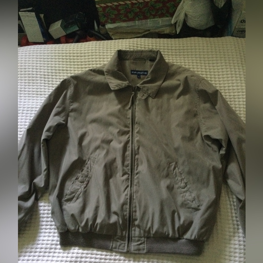 Mens John Ashford mid weight zip front jacket